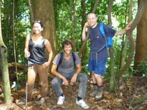 WOOD CABIN LODGE IN THE FOREST book here treking with us