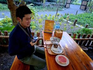 Happy House by the Mountain