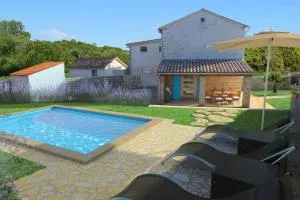 Cozy istrian stone villa Sasso with private pool - Petehi
