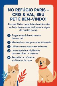 Refúgio Paris Cris & Val