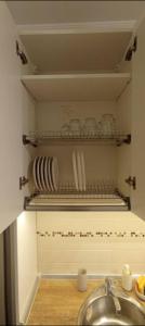 Studio apartment with panoramic window