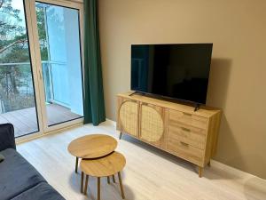 Nowy apartament - jacuzzi, sauny, sala zabaw, bilard, garaż, 400m do plaży bez schodów