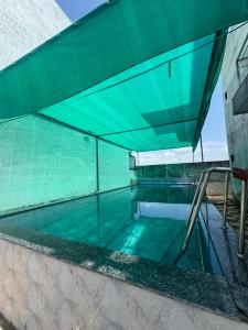 Green hevean farm house