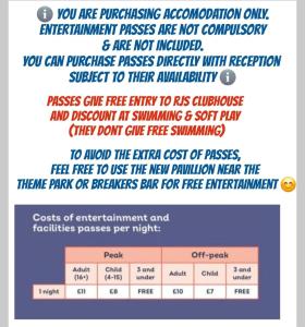 Spacious and modern - 134 UNITY BEACH HOLIDAY RESORT UNITY BREAN CENTRALLY LOCATED 6 birth 2 Pets stay free