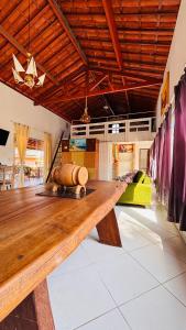 Loft Rústico com Vista Para a Piscina