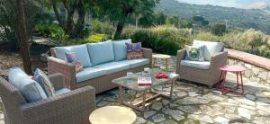 Villa Between Sea And Mountains In Sicily