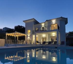 A stunning villa with sea views