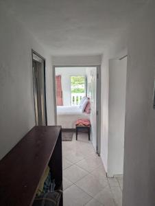 small apartment in a downtown area