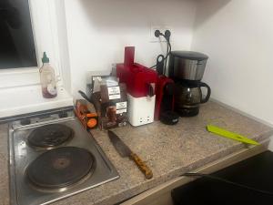 Sunny cozy room in a shared family house