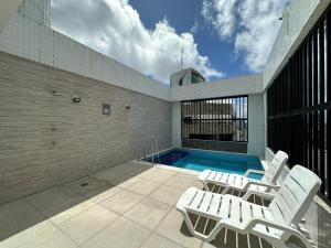 Apartamento Maria Renda em Boa Viagem-família -Poucos metros da praia