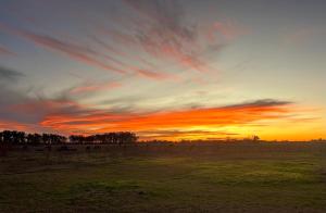 Casa pampa, Cabaña rural con puestas de sol únicas
