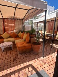 Duplex océan harhoura avec une grande terrasse