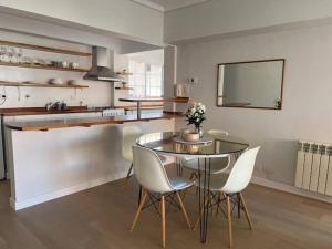 Departamento con terraza propia en Playa Grande