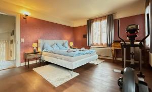 Lake and Mountain View Villa with Whirlpool and Free Parking in Huenibach