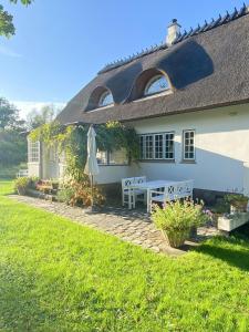 Thatched Idyll Close To The Sea In Liseleje