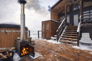 Hot Tub & Sauna with Mountain View Panorama Orbeti