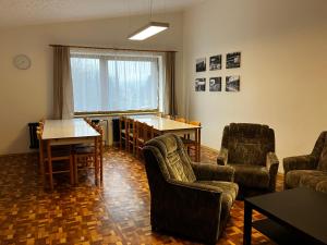 Apartmány ve sportovní hale
