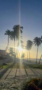 Flat praia no Centro do Cumbuco piscina na beira do mar! Ap102