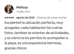 Habitaciones en Vichayito