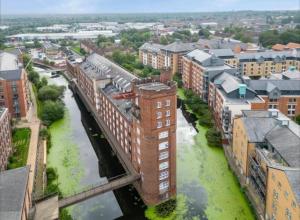York city centre with parking
