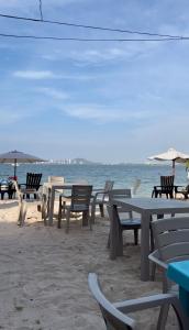 Apartamento frente al mar orilla beach house