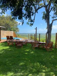 Casa cercada de natureza tranquilidade e paz