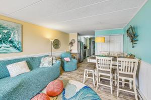 Oceanfront Oasis - Private Balcony, Ocean Views, Full Kitchen, Steps to Beach - East Winds 502
