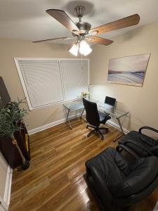 Furnished 3BR Home with Private Office Near MSY Airport