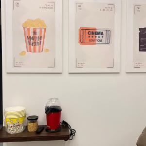 Billiards, private cinema, and two bedrooms