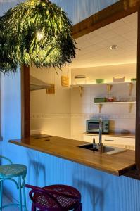 Beachfront apartment