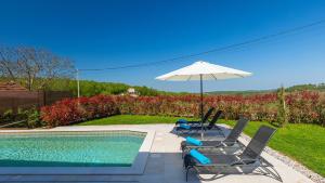 Beautiful Villa Onit with outdoor pool in Vizinada
