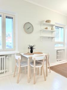 Bright and beautiful two-room design apartment