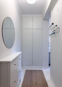 Bright and beautiful two-room design apartment