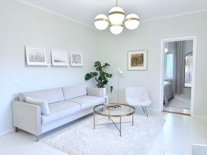 Bright and beautiful two-room design apartment