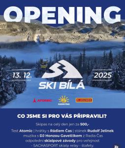 Modrá chata pod horou