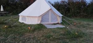 The Makira Bell Tent Experience at Owl Barn Escapes