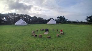 The Tawny Bell Tent Experience at Owl Barn Escapes