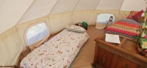 The Tawny Bell Tent Experience at Owl Barn Escapes