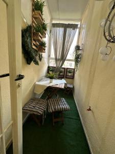 Appartement 2 chambres a coucher dans un residence securise au centre Mohamadia