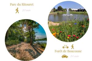 Le Montaigne - Climatisation, Parking Privé, Tramway et Airbus