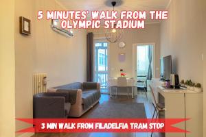 5 minutes' walk from the Olympic Stadium