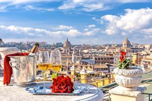 Terrace Arae Coeli - luxury penthouse piazza venezia