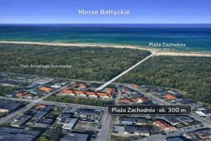 Apartament Kołobrzeg 250 m do Plaży Zachodniej Garaż Balkon Klimatyzacja