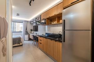 D505 Apartamento Luxo com Ar Condicionado - Próx Ibirapuera, Casv e Hospitais