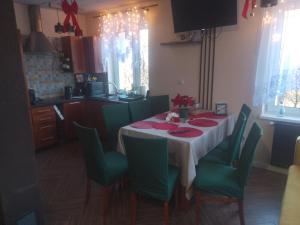 Dom na zboczu Kistowo z Balią, Sauną i basenem letnim