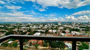 Flat capim dourado | moderno com sofa-cama