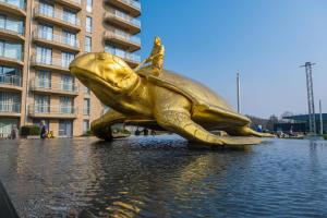 Zalig ruim appartement op 100m van het strand