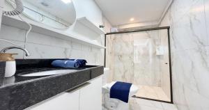 Duplex no Centro de Porto de Galinhas com Piscina, Academia, Lavanderia e restaurante no prédio