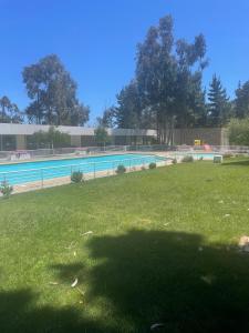 Modern apartment with pool, terrace and grill