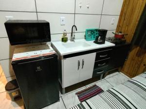 Chalé loft entre mar e montanha